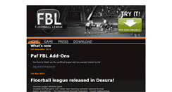 Desktop Screenshot of fbl-game.com